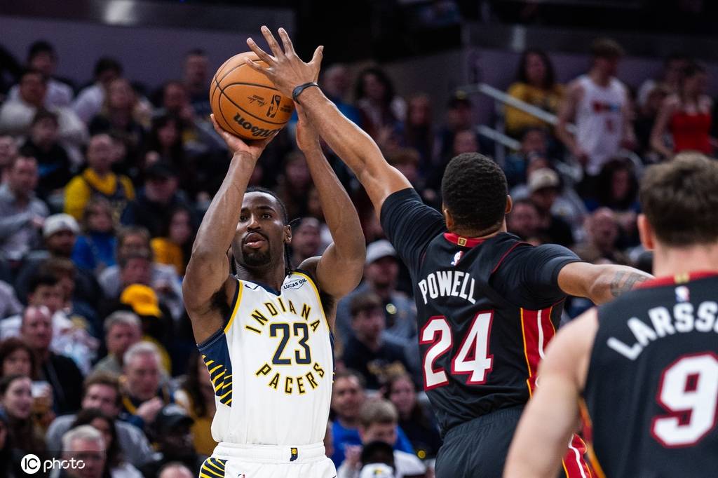 内姆布哈德29+6+9希罗21+7 步行者大胜热火迎2连胜